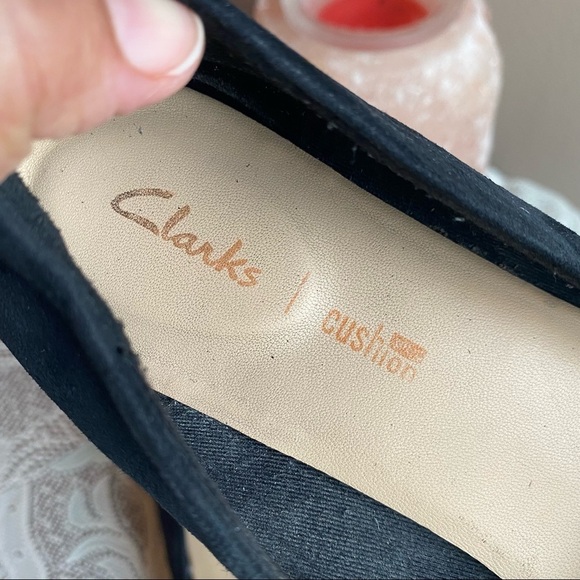 Clarks Laina Zebra Print Black Suede Loafer Flat Pointed Sample shoe size 7.5 - Picture 4 of 13